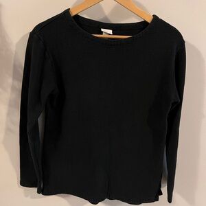 A New Day Black Crew Neck Top